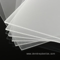 Standard size translucent frosted solid polycarbonate sheet